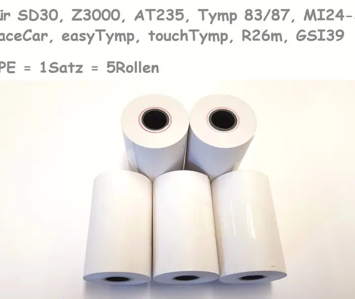 Thermopapier für touchTymp / AT235 / R26m / MI24