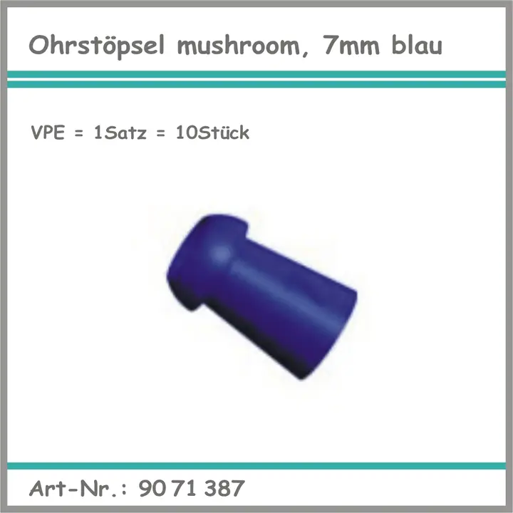 Ohrstöpsel für easy-& touchTymp / Titan / AT235 neu / EroScan